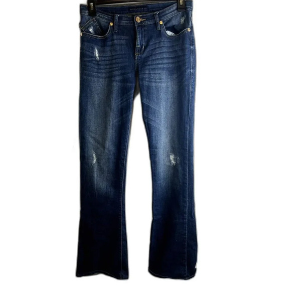Rock & Republic Kasandra Bootcut Flare Denim Jeans Size 10 - Picture 1 of 11